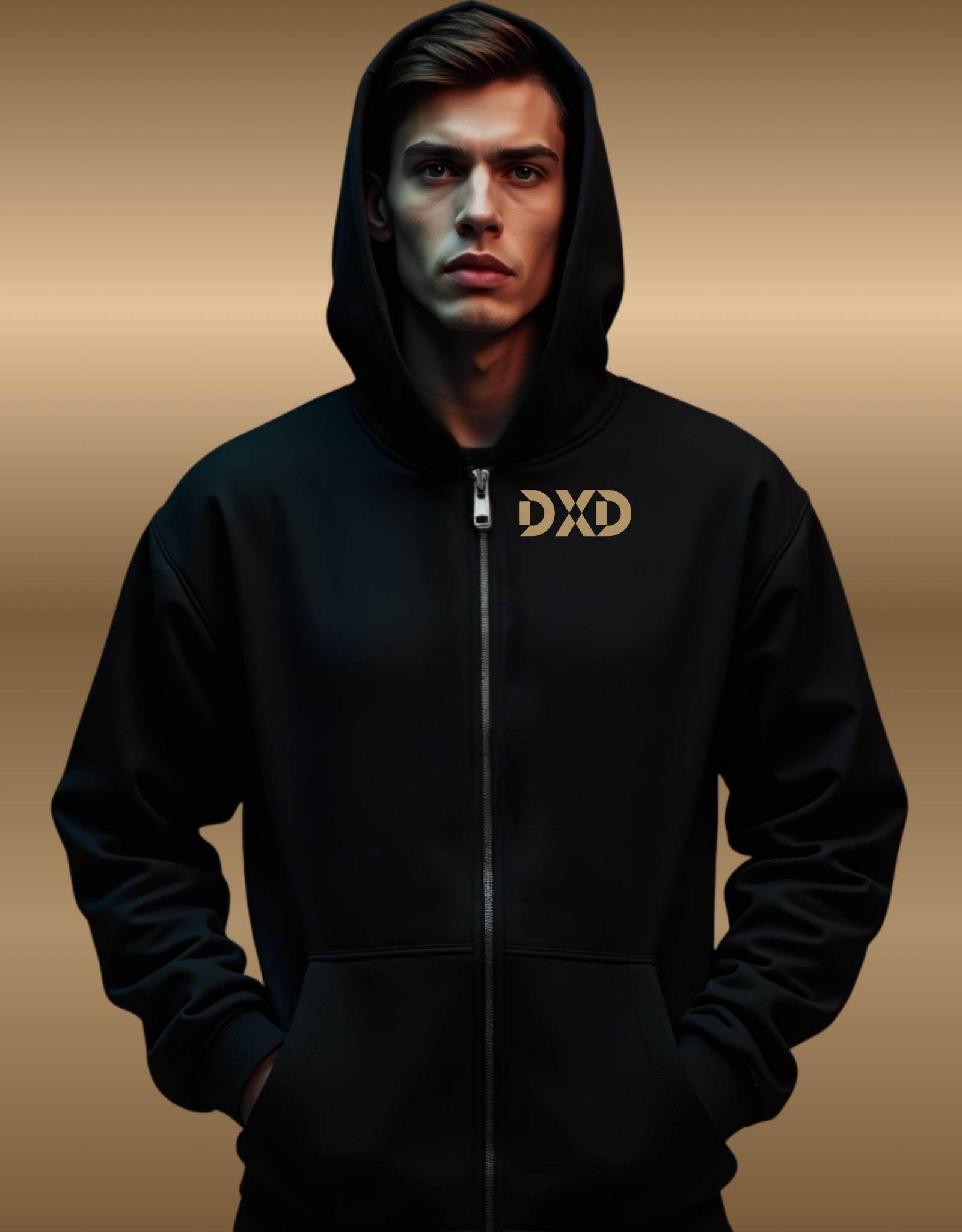 Classic Oversized - DXD Zipper Hoodie